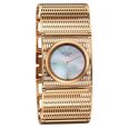 Titan Raga Ethereal Quartz Analog White Mother Of Pearl Dial Rose Gold Stainless Steel Strap Watch For Women - image number 2