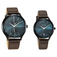 Titan Bandhan Green Dial Analog with Date Leather Strap watch for Couple - image number 0