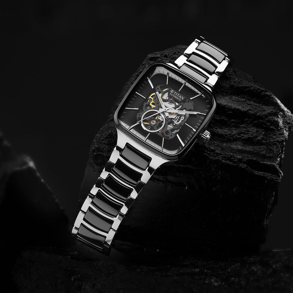 Titan skeleton watch on sale