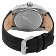 Police Quartz Analog with Date Black Dial Leather Strap Watch for Men - image number 3