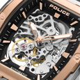 Police Automatic With Self Winding Automatic With Self Winding Brown Dial Stainless Steel Strap Watch For Men - image number 3