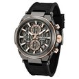 Kenneth Cole Quartz Multifunction Grey Dial Black Colour Silicone Strap Watch For Men - image number 1