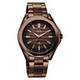 Vyb Drift By Fastrack Quartz Analog Brown Dial Brown Stainless Steel Strap Watch For Guys - image number 2