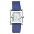 Fastrack Quartz Analog Purple Dial Leather Strap Watch for Girls