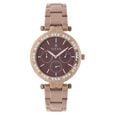 Titan Quartz Multifunction Red Dial Stainless Steel Strap Watch for Women - image number 0