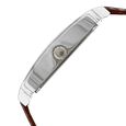 Titan Quartz Analog Silver Dial Leather Strap Watch for Men - image number 2