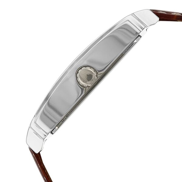 Titan Quartz Analog Silver Dial Leather Strap Watch for Men - image number 2