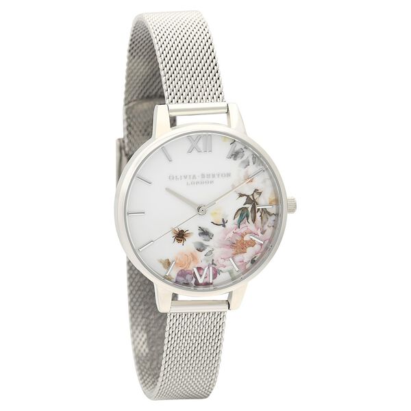 Olivia Burton Quartz Analog White Dial Stainless Steel Strap Watch for Women - image number 0