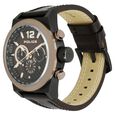 Police Quartz Chronograph Brown Dial Leather Strap Watch for Men - image number 2