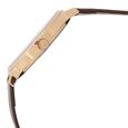 Knot Blue Dial Leather Strap Watch for Men - image number 3