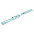 12 mm Blue Genuine Leather Strap for Women - image number 3