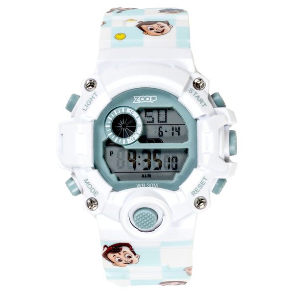 Zoop Chhota Bheem 2.0 Digital Unisex Watch For Kids With Blue Printed Strap From House Of Titan - image number 1