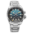 Titan Zero Hour Diver's 200m Analog with Blue Dial Silver Stainless Steel Strap Watch for Men - image number 1
