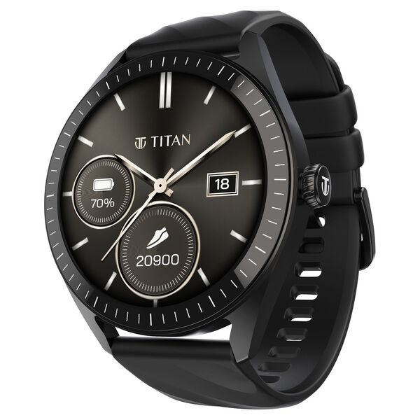 Titan Crest 2.0 With 3.63 CM AMOLED Display With Functional Crown,SingleSync BT Calling,AI Voice Assistant,Find Phone - image number 0