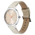 Titan Memento Beige Dial Analog Leather Strap Watch for Women - image number 2