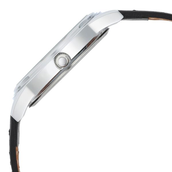 Titan Karishma Zing Quartz Analog Black Dial Leather Strap Watch for Men - image number 3