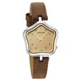 Sonata Utsav Pink Dial Rose Gold Bi Metal Strap Watch for Women