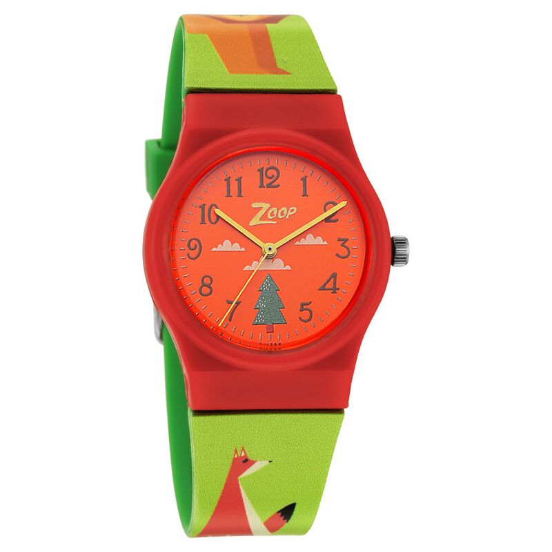 Zoop By Titan Quartz Analog Red Dial Plastic Strap Watch for Kids - image number 0