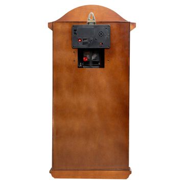 Titan Wooden Pendulum Wall Clock with Musical Chime & Volume Control, Model W0127WM01 | 59 cm x 30.5 cm x 9 cm