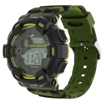 SF Digital Dial Plastic Strap Watch for Men