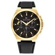 Tommy Hilfiger Multifunction Black dial Leather Strap Watch for Men - image number 0