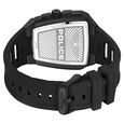 Police Multifunction Black Dial Black Color Silicone Strap Watch For Men - image number 5