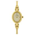 Titan Quartz Analog Champagne Dial Stainless Steel Strap Watch for Women - image number 0