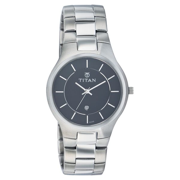 Titan Quartz Analog with Date Black Dial Watch for Men - image number 0