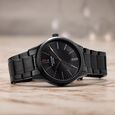 Sonata Poze Quartz Analog Black Dial Metal Strap Watch for Men - image number 0