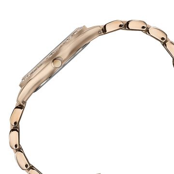 Sonata Poze Quartz Analog Pink Dial Metal & Plastic Strap Watch for Women