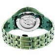 Titan Metal Mechanicals Black Dial Green Stainless Steel Strap Watch for Men - image number 5