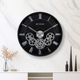 Titan Clocks - Gears of Time - Black - image number 0