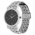 Titan Men's Elegance Watch: Black Dial with Sleek Link Strap - image number 1