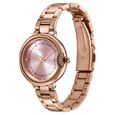 Poze By Sonata Quartz Analog Pink Dial Rose Gold Metal Strap Watch For Women - image number 4