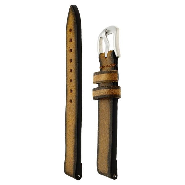 22 mm Tan Genuine Leather Straps for Men - image number 2
