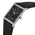 Kenneth Cole Quartz Analog Black Dial Leather Strap Watch for Men - image number 1