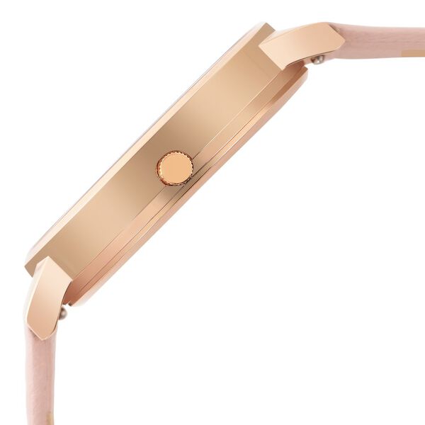 Olivia Burton Quartz Analog Multicoloured Dial Leather Strap Watch for Women - image number 3