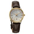 Xylys Swiss Quartz Silver Dial Two Toned Leather Strap Watch For Women - image number 1