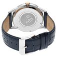 Xylys Swiss Analog with Date Blue Leather Strap and Dial Watch For Men - image number 4