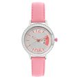 Fastrack Loopholes Quartz Analog with Date White Dial Leather Strap Watch for Girls - image number 0