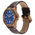 Xylys Mariana Swiss Analog with Date Blue Dial Geniune Leather Strap Watch For Men - image number 3