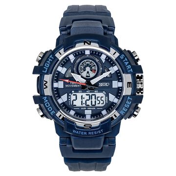 Zoop Bolt Ana Digi Watch with Blue and Grey Multi Color Case and Blue Color Strap for Boys Kids, from House of Titan