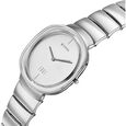 Edge Squircle Titanium Grade 5 Quartz Analog Quartz Analog Mirror Polished Grey Dial Titanium Strap Watch For Men - image number 3