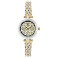 Titan Quartz Analog Champagne Dial Stainless Steel Strap Watch for Women - image number 0