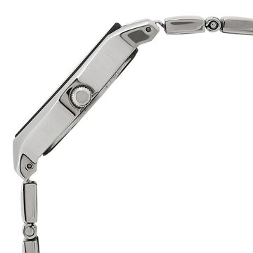 Fastrack Quartz Analog Black Dial Stainless Steel Strap Watch for Girls