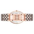 Anne Klein Quartz Analog Brown Dial Brown & Rose Gold Ceramic Strap Watch For Women - image number 2