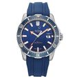Xylys DiveX Quartz Analog Green Dial with Green Silicone Strap Watch for Men