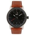Xylys Swiss Analog Brown Leather Strap and Brown Dial Watch For Men