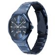 Titan Classic Slim Multifunction Quartz Multifunction Blue Dial Stainless Steel Strap Watch For Men - image number 2