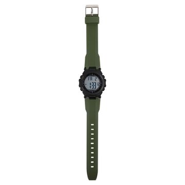 Zoop Bolder Digi Digital Watch With Green Strap For Kids From House Of Titan
